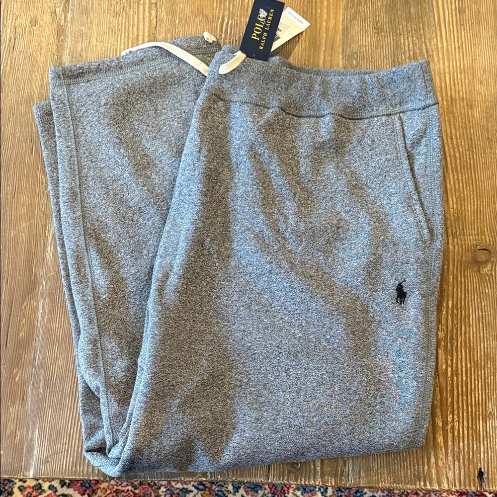 Polo by Ralph Lauren Heather Gray Joggers 3XB/3TG nwt